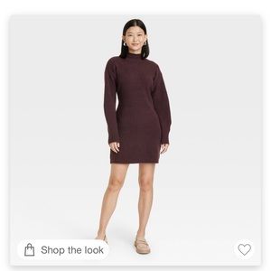 Long sleeve sweater dress. A new Day